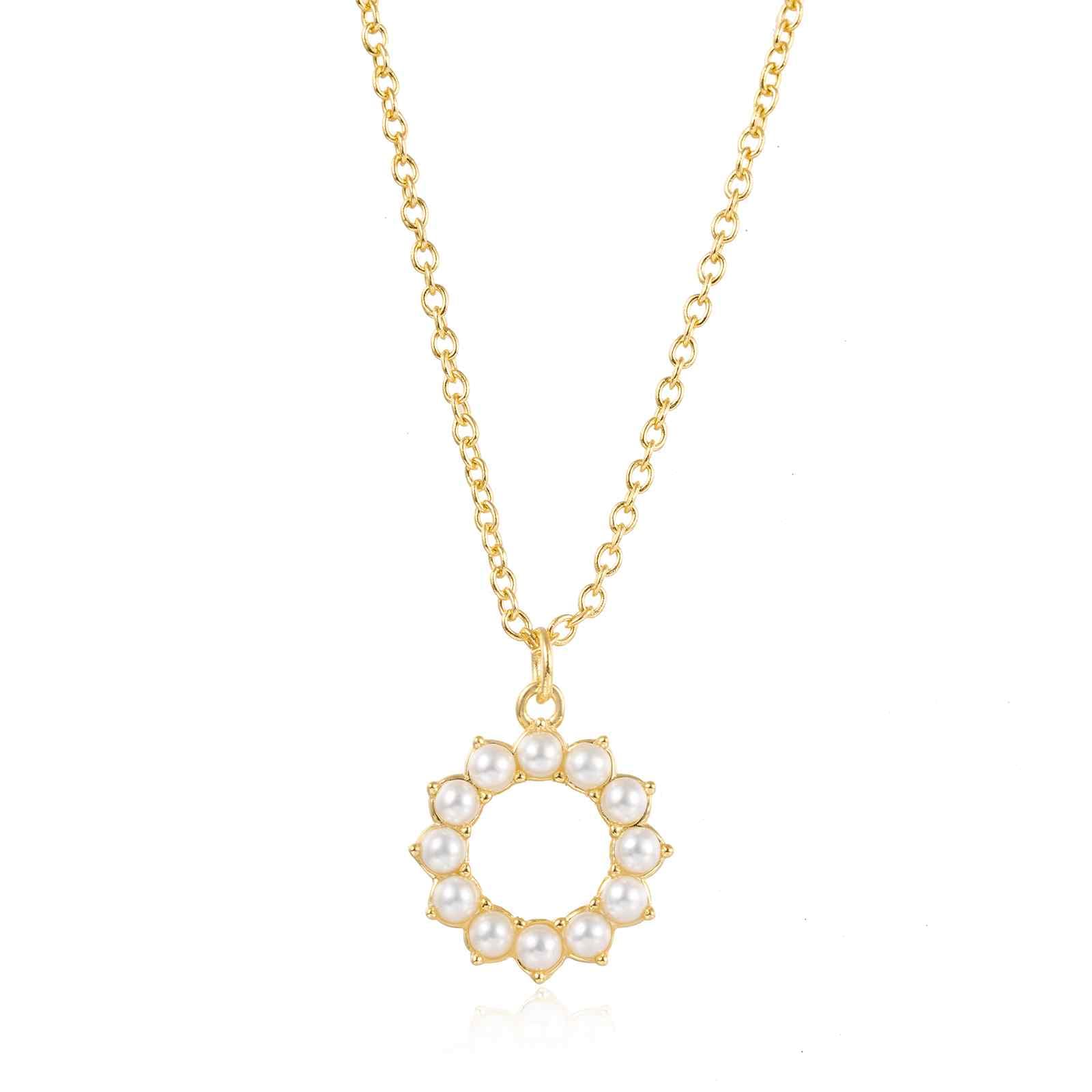 Collar Círculo de Perlas