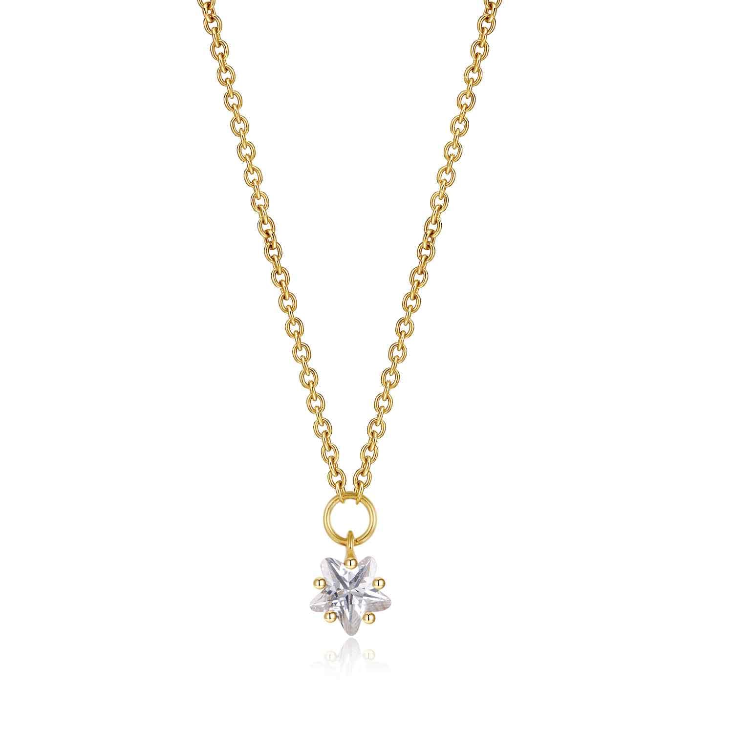 Collar Estrella Circonita