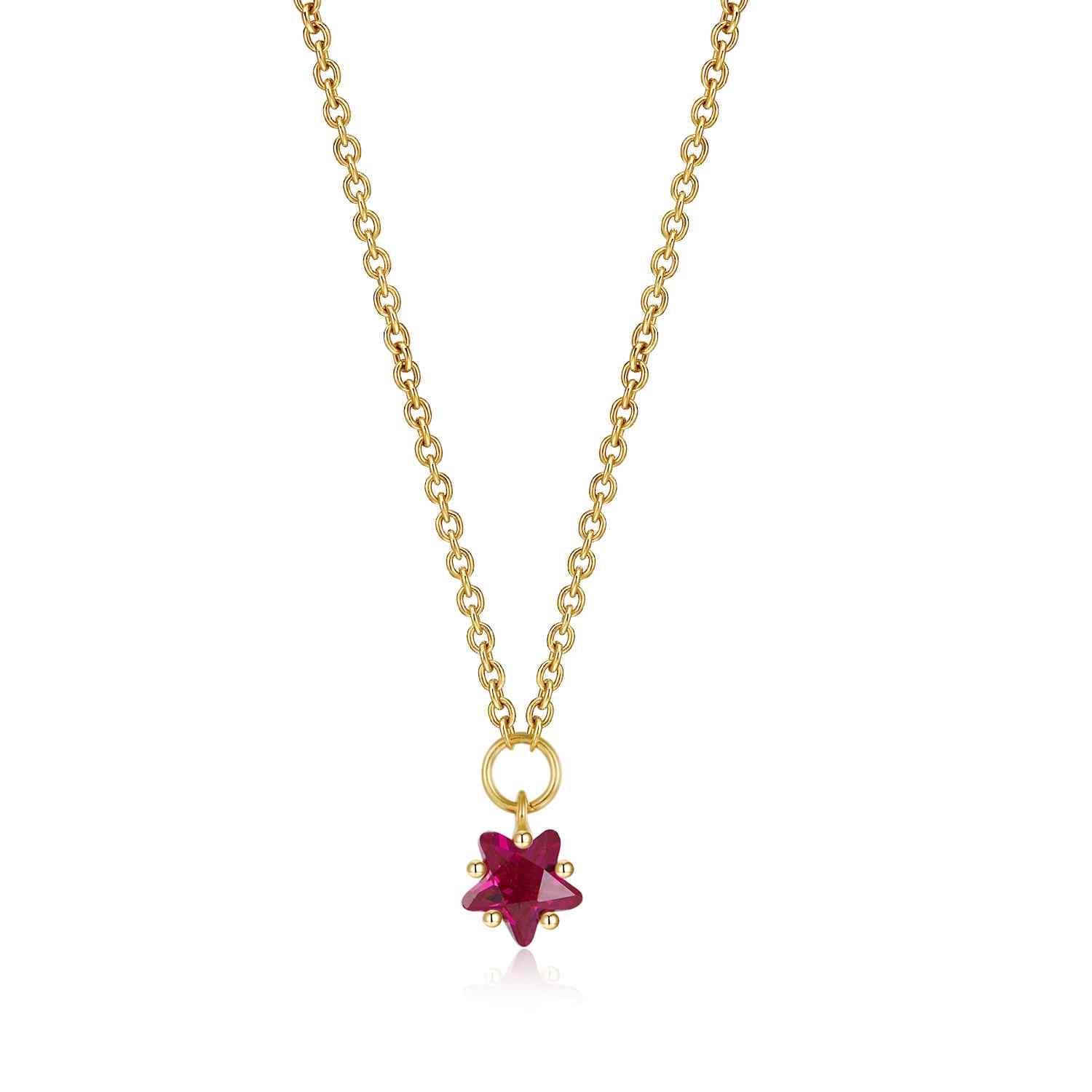 Collar Estrella Circonita