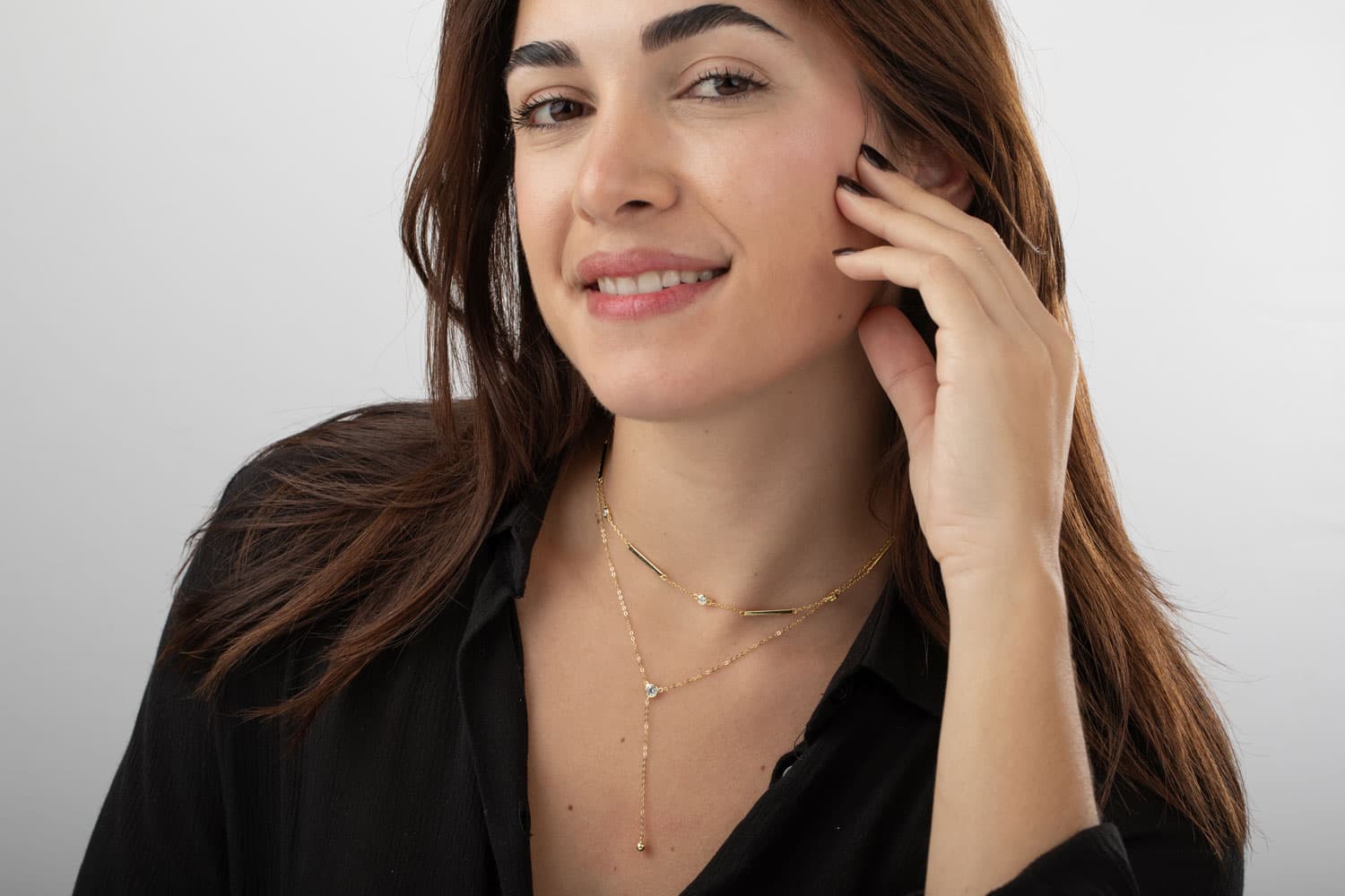 Collar Bola Circonita