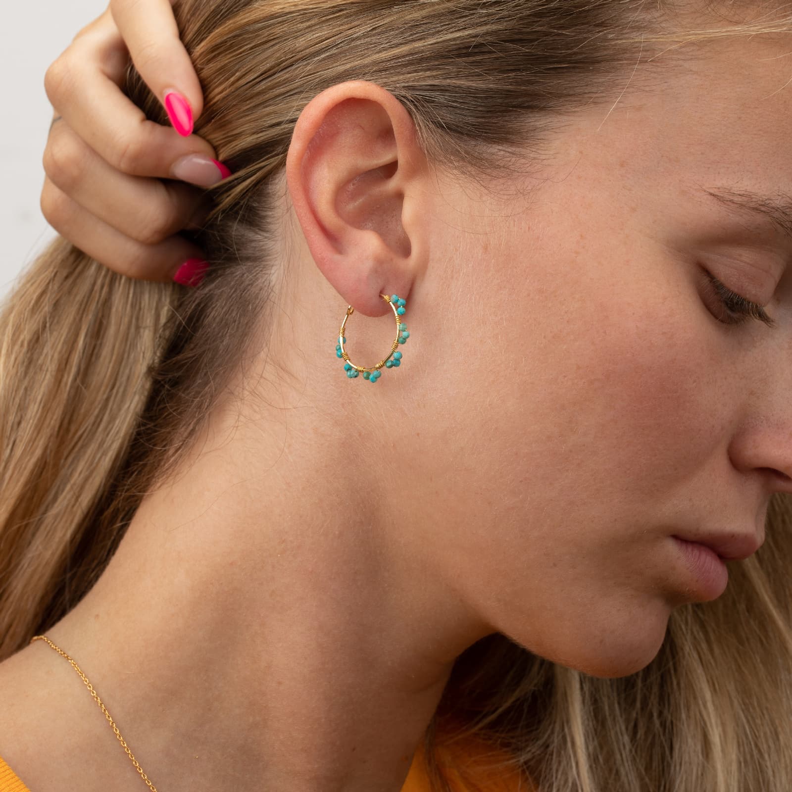 Aros con Mineral 20 mm