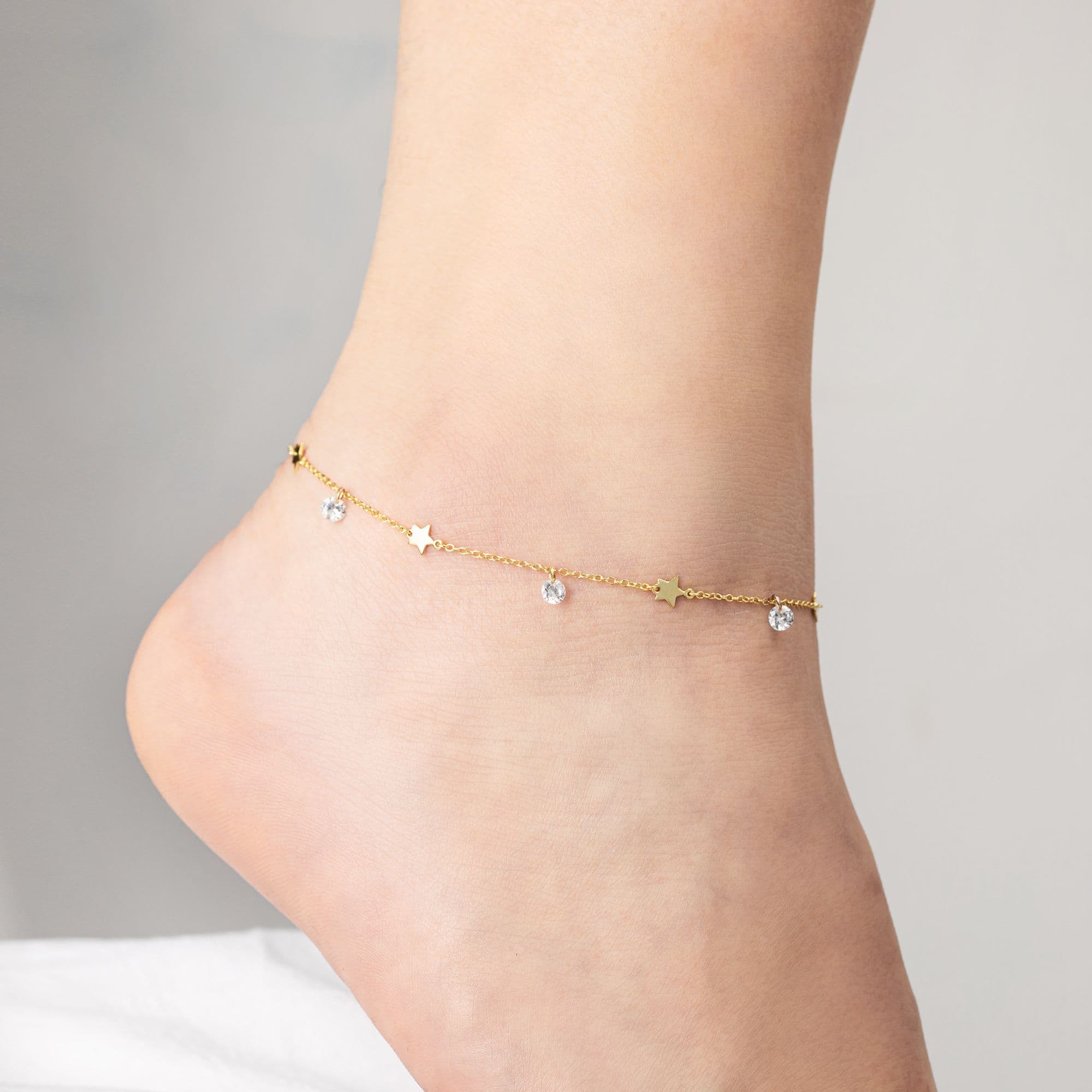 Tobillera Estrellas